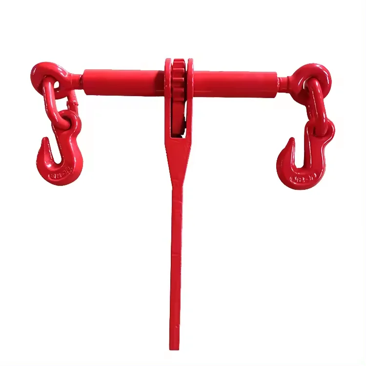 Alloy steel material forged Lever ratchet lock chain double hook Tensioner