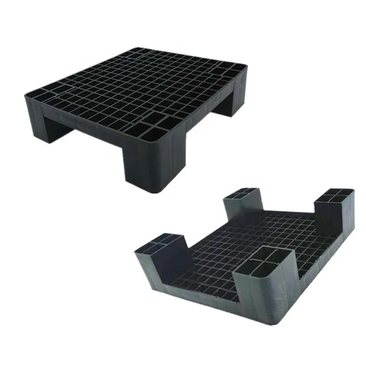 Manufacturer wholesale durable black single faced mesh mini plastic pallet