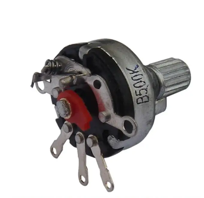 17mm speed regulation dimming fan rotary potentiometer with switch