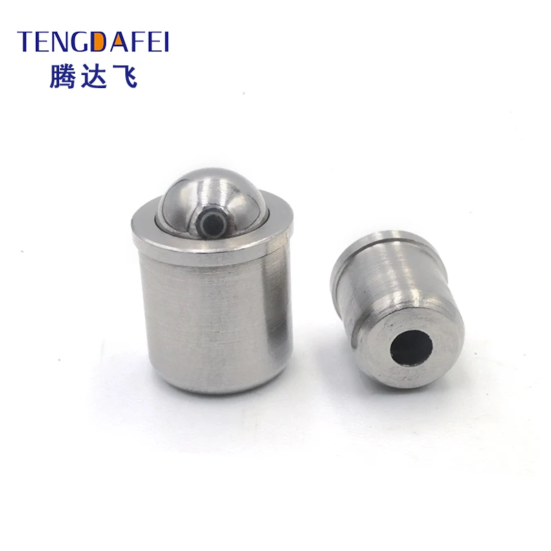High Quality 304 Stainless Steel Spring Ball Plunger Press-Fit Steel Ball Plunger