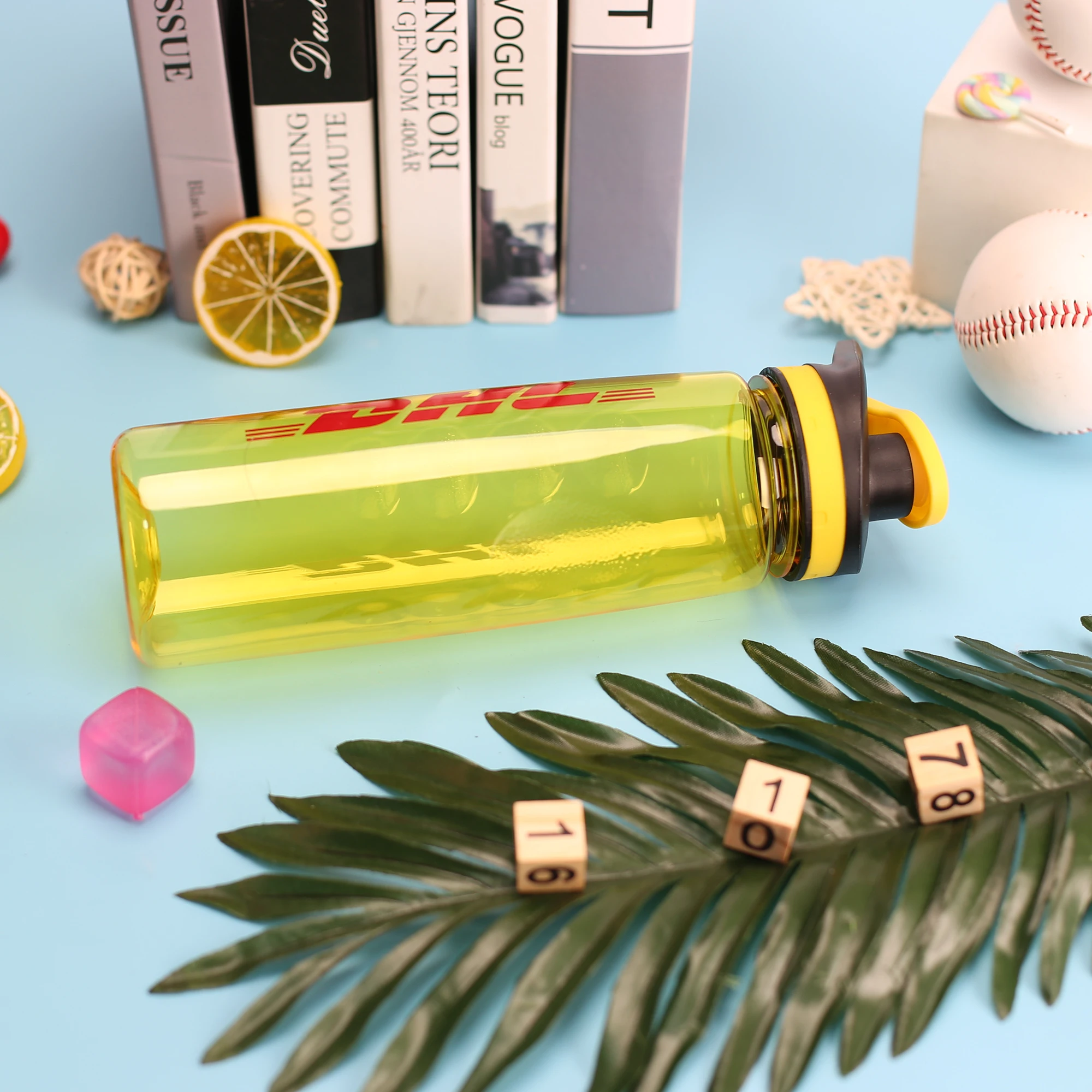 free samples 650ml single wall gym plastic drinking water bottle BPA free plastic water bottle