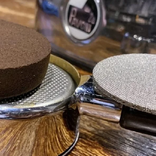 Stainless Steel Coffee Puck Lower Shower Screen Filter for Espresso Contact Screen