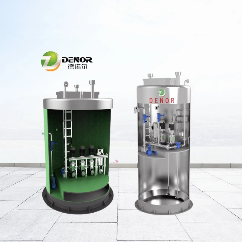 Smart Wastewater Pump Station Package Automated Water Treatment System