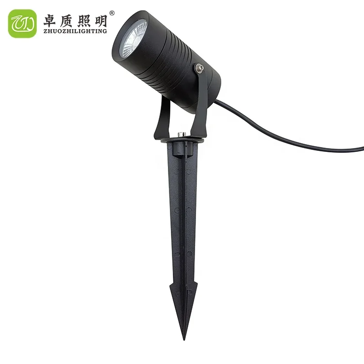 Amazon Hot Selling 10W IP65 Aluminum Housing Outdoor LED waterproof landscape spotlights Garden Spike Lights