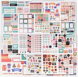 20 Sheets 974 Stickers 2022 Wholesale Daily Monthly Planners Stickers Sheets
