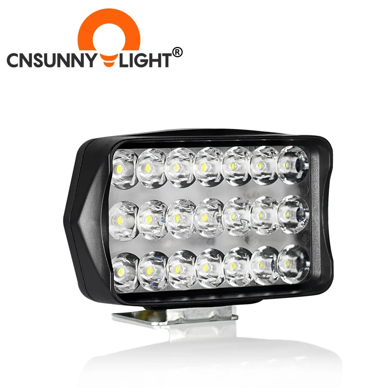 
Factory Led Fog/driving Lights Truck Lighting Systems Police Ambulance Strobo 25W 6000Lm Offroad Barras De Led Work Light Bars 