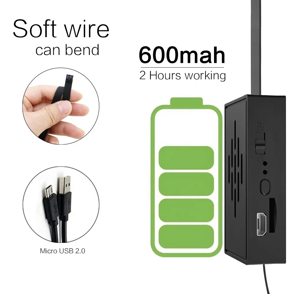  Бесплатная доставка HD 4K DIY портативная Wi-Fi IP Мини шпионская камера ночного видения Удаленный просмотр P2P Беспроводная микровидеокамера