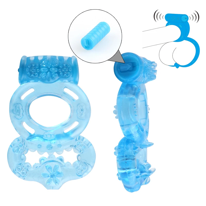 Cock Sleeve Penis Rings For Men vibrator ring delay ejaculation vibrating cock ring sex toys for men vibrating