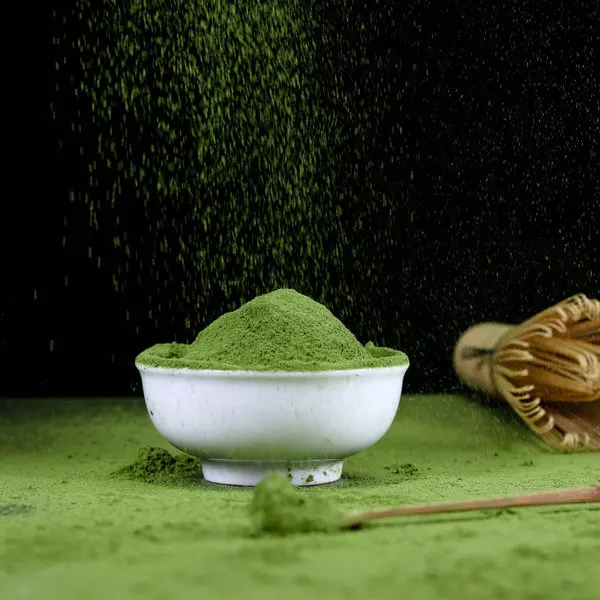 Органический порошок зеленого чая matcha здоровый чай