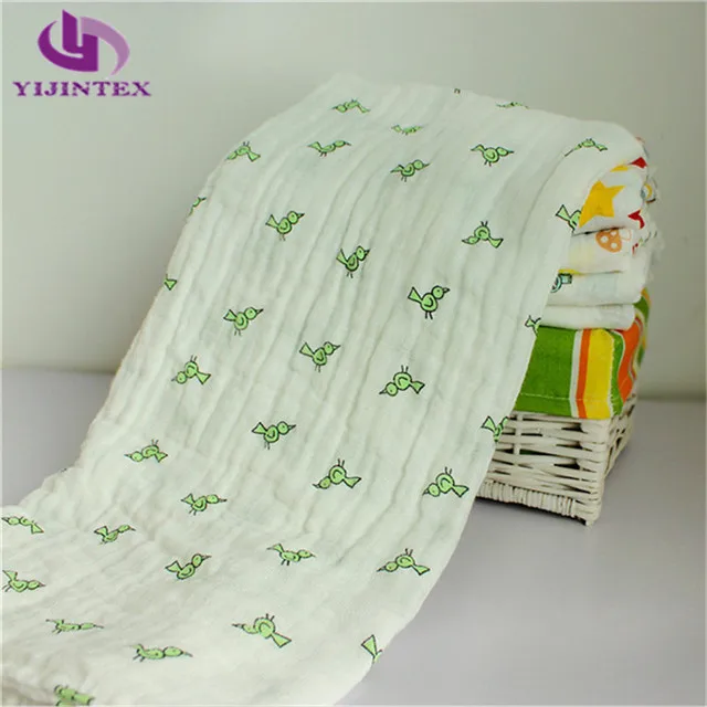 
Custom design soft adjustable 100 cotton baby swaddle blanket for babies 