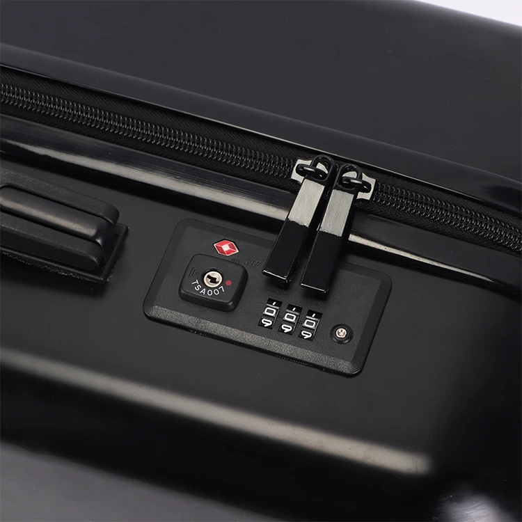 High quality red cartoon girl colourful travel trolley luggage bag