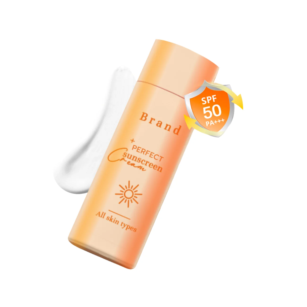 OEM/ODM продукт по уходу за кожей лица Идеальный солнцезащитный крем SPF50 для защиты всей кожи от производителя в Таиланде