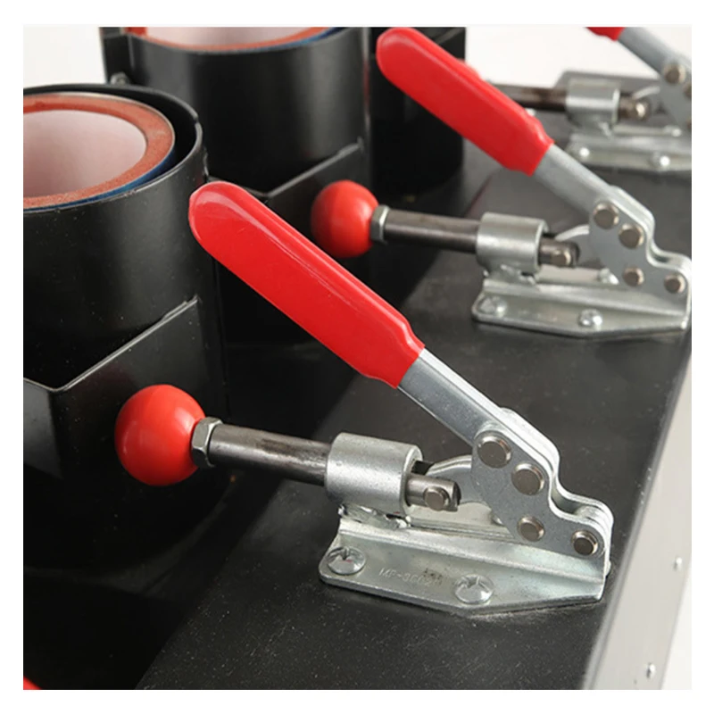 Digital mug press machine color changing mug printing machine LCD Display Transfer Machine with 5 Heating Element