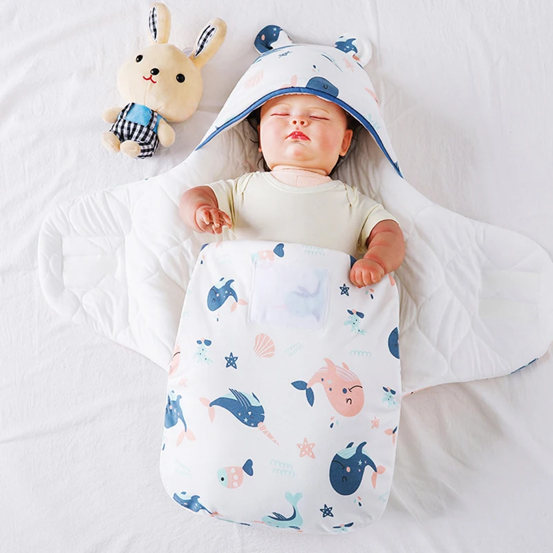 Famicheer Customized Durable Sleeper Baby Swaddle Blanket 2.5 Tog for Boys Girls New Born Baby Sleeping Bag Fleece Opp Bag Solid