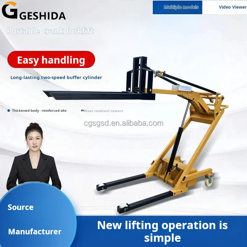 Mini Electric Stacker for Loading Unloading Containers