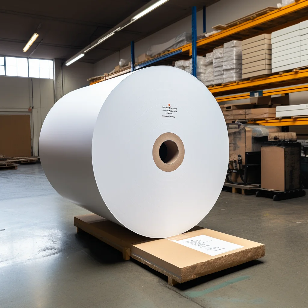 Factory Custom POS Paper Roll Cash  Register Printing Thermal Paper Jumbo Roll 400mm/790mm