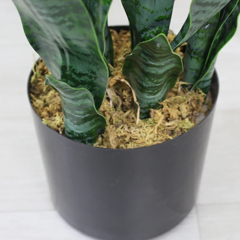 Искусственное растение sansevieria для украшения помещений оптом