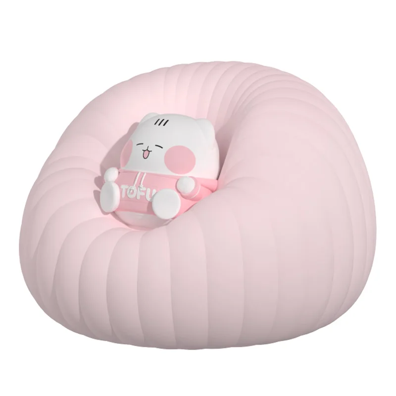 ICARER FAMILY Kids Gift Silicone Anime Kids Santa Claus Nightlight  Lamp  Cute Baby  Night Light For Room