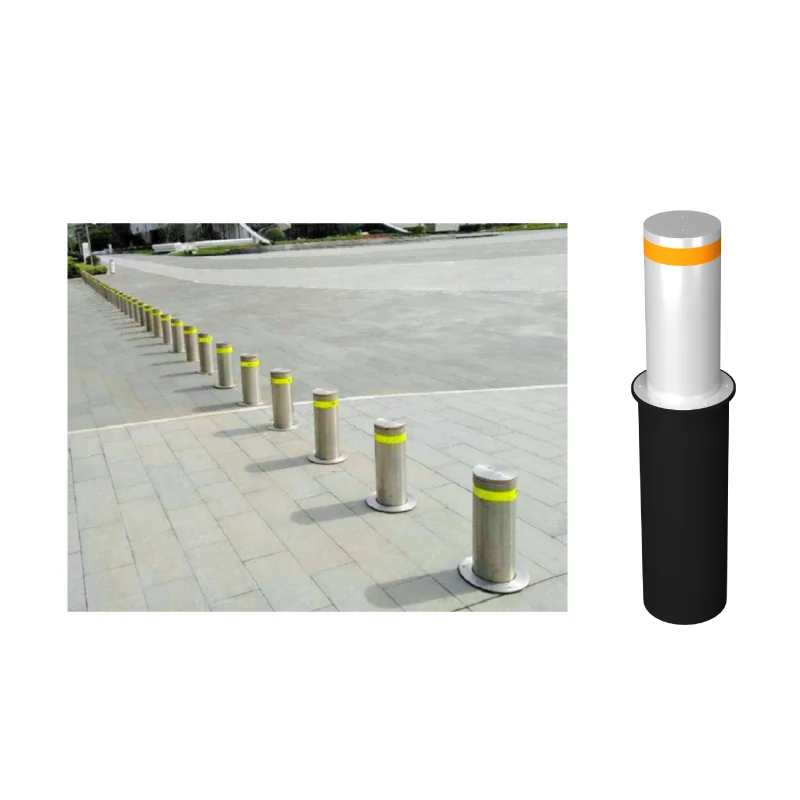 Automatic Bollard for Secure Entrances in Corporate Offices, Intelligent Access System