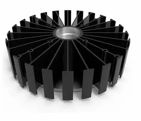 Custom aluminum profile heat sink round die casting heat sink led heat sink