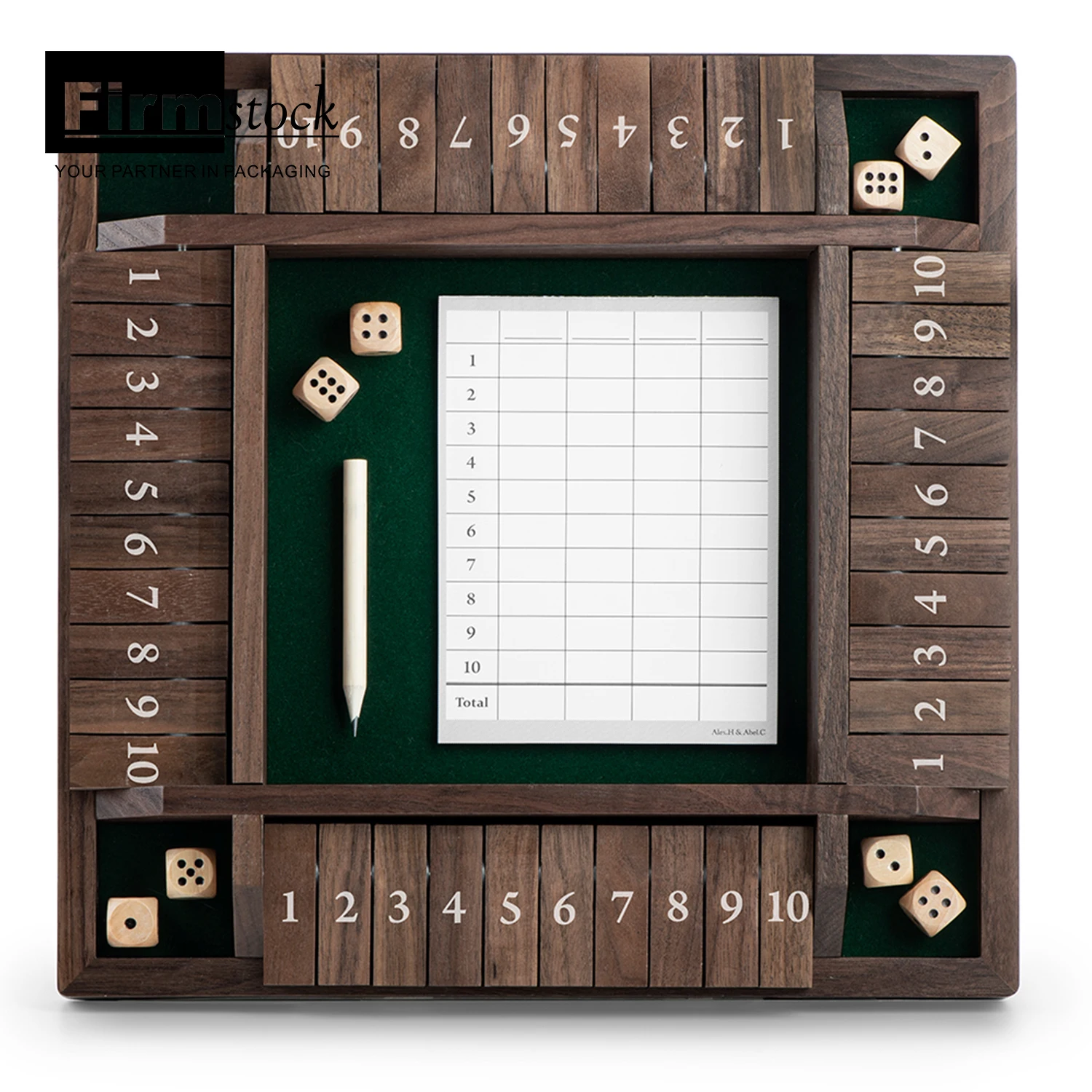 Деревянная настольная игра SHUT THE BOX игровой стол Silla Бесплатная детская дорожная карточная коробка набор игрушек