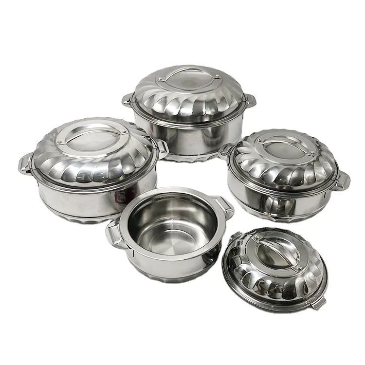 4pcs all steel cooking pot stainless steel cookware sets