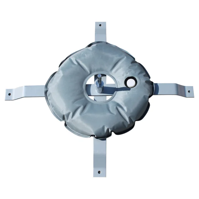 Promotional Outdoor Flag Base with Fully Enclosed Ball Bearing Spindle Promotional Flag Cross Base Technical Specification