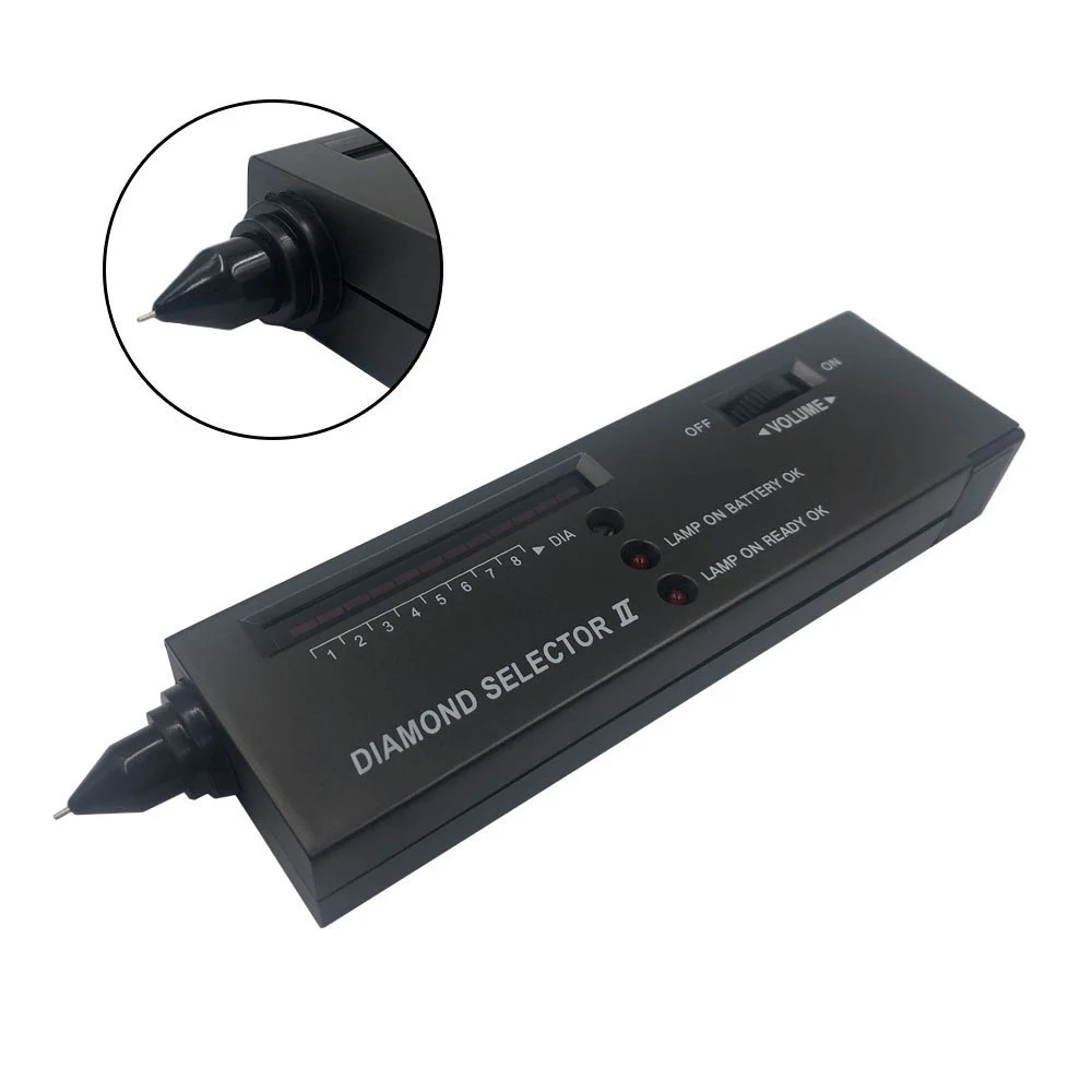 HDE High Accuracy Professional Jeweler Diamond Tester For Novice and Expert,Diamond Selector II