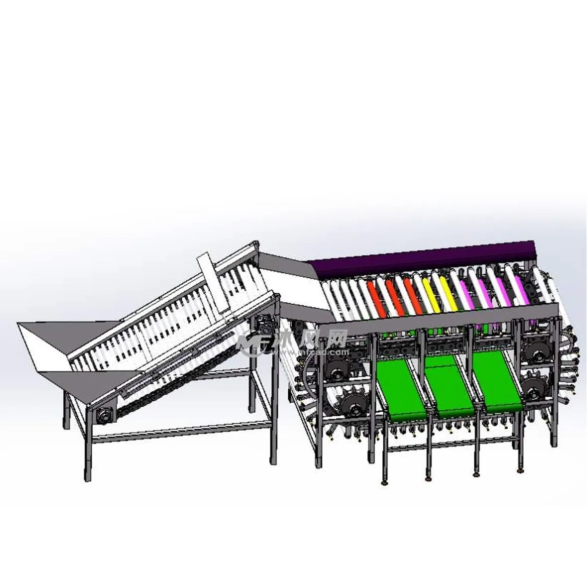 Фруктовый завод по производству помидоры черри Сортировальная машина