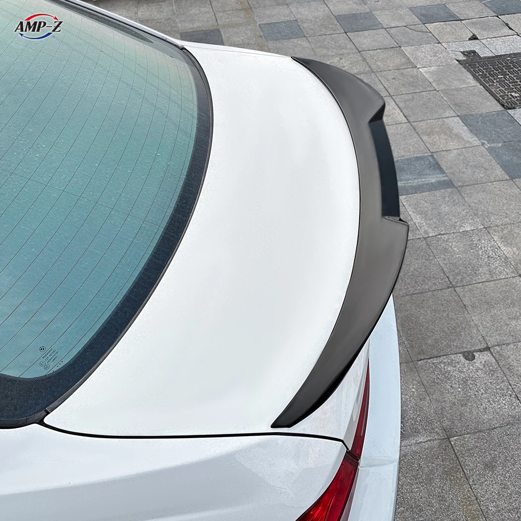 E90 M4 Style Gloss Black Plastic Material Rear Trunk Spoiler Auto Body Kits For BMW 3 Series E90 2005-2012 Car Spoiler