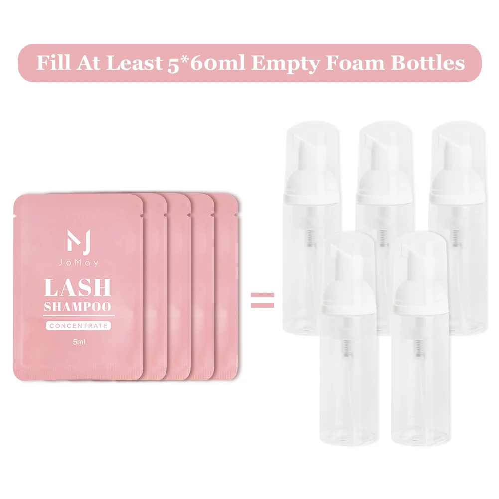 custom set vegan private label shampooing personalised make your own lash shampoo