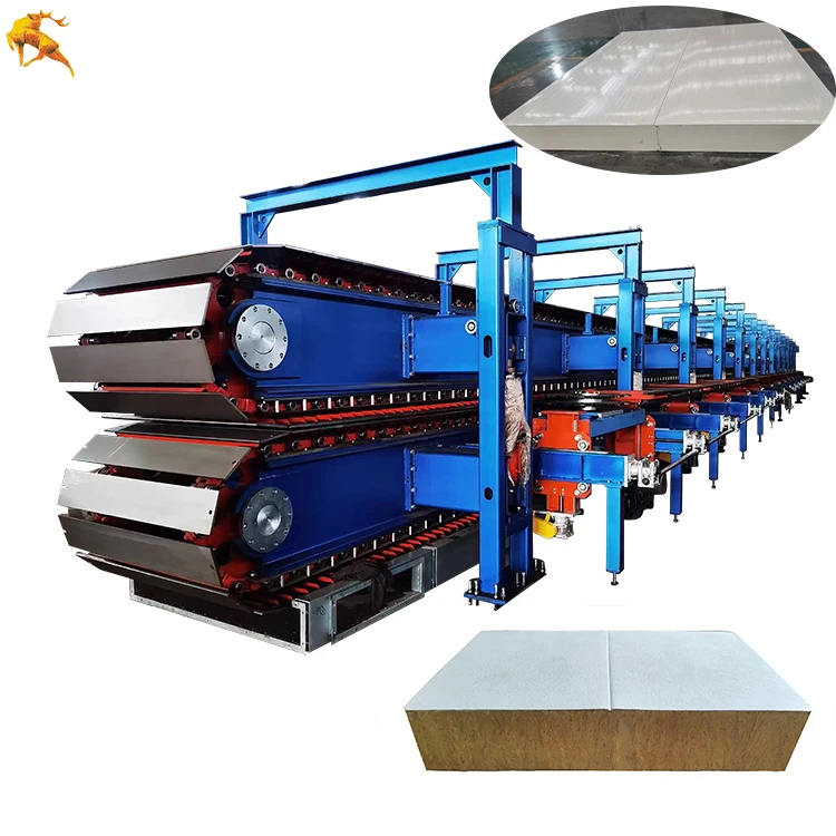 Lightweight PU Cement Insulation Composite Sandwich Wall Panel/Board Production Machine Manufacturer