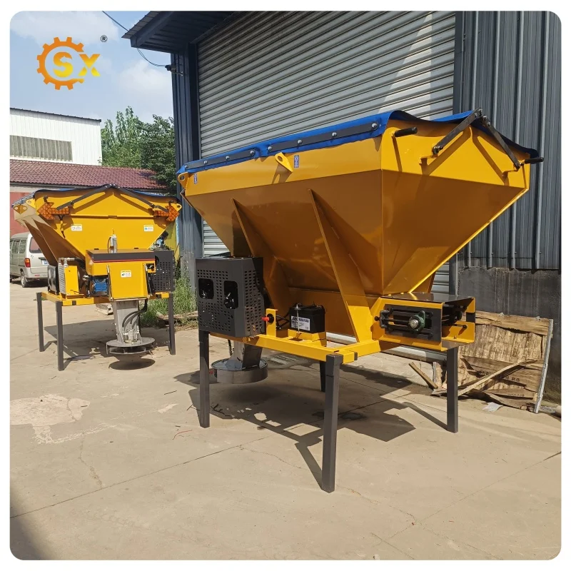 Snow melting spreader Salt spreader Road snow melting machine