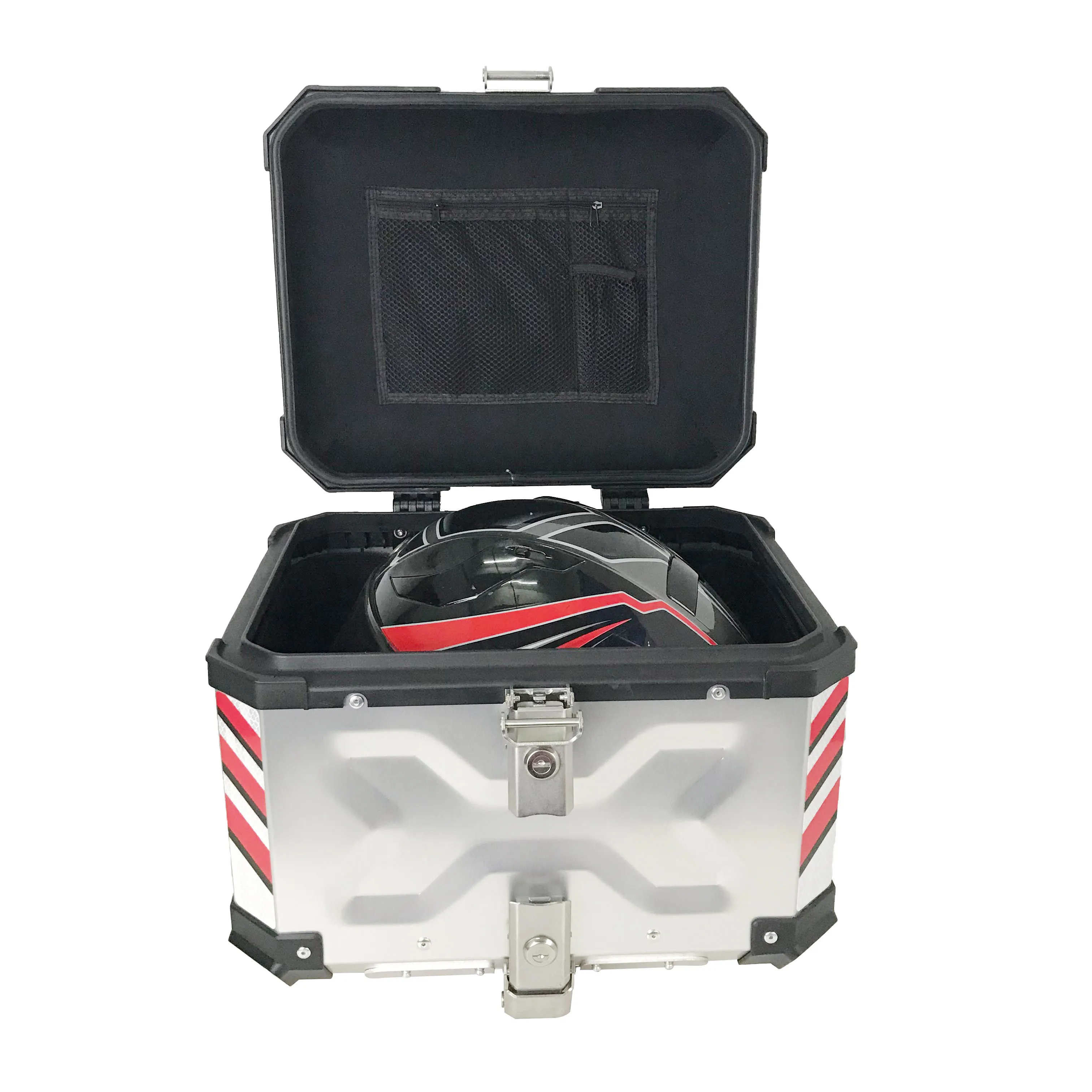 45L High Quality other Motorcycle accessories Waterproof Motorcycle aluminum top box