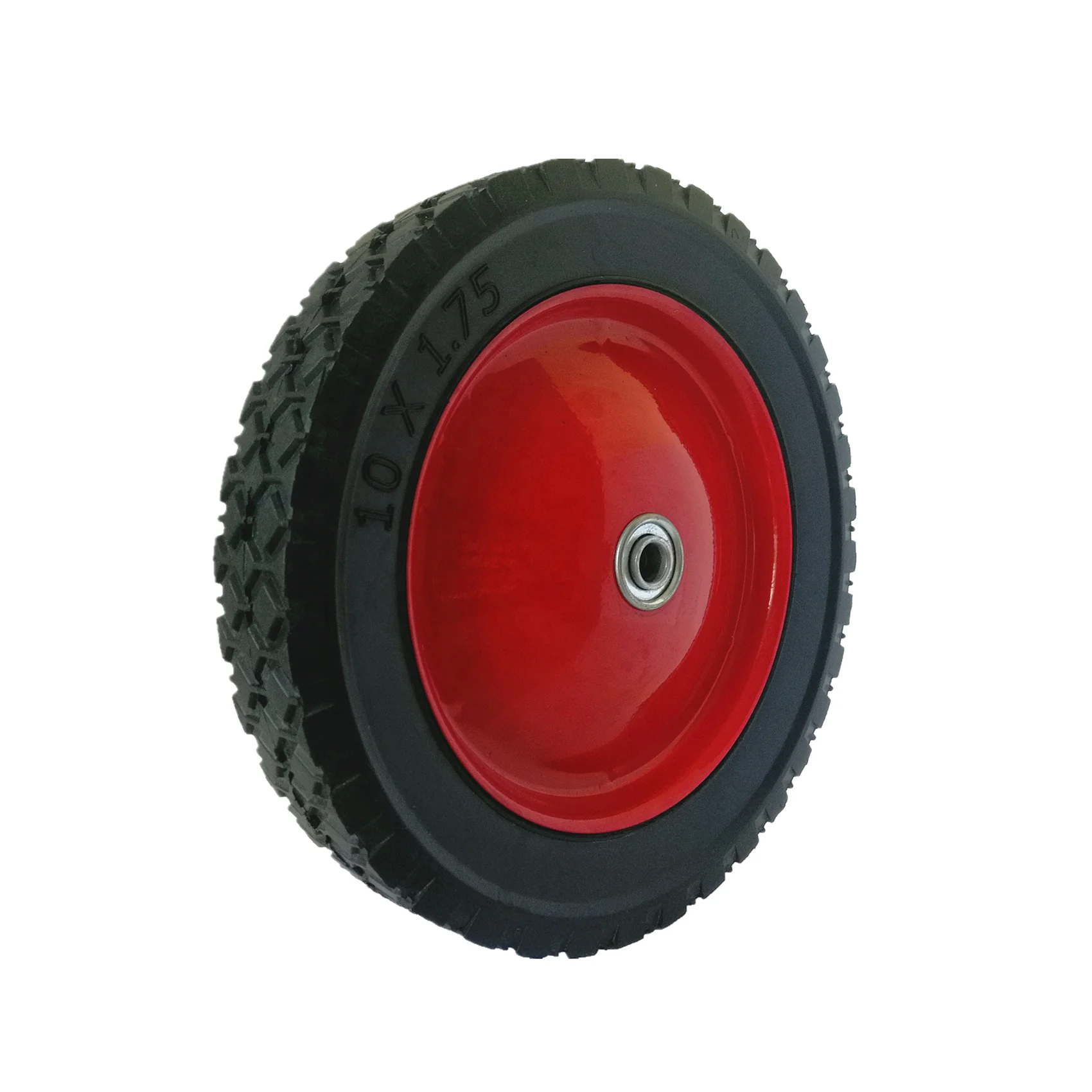 solid rubber wheels 10x1.75 for baby walker,grocery cart wheel
