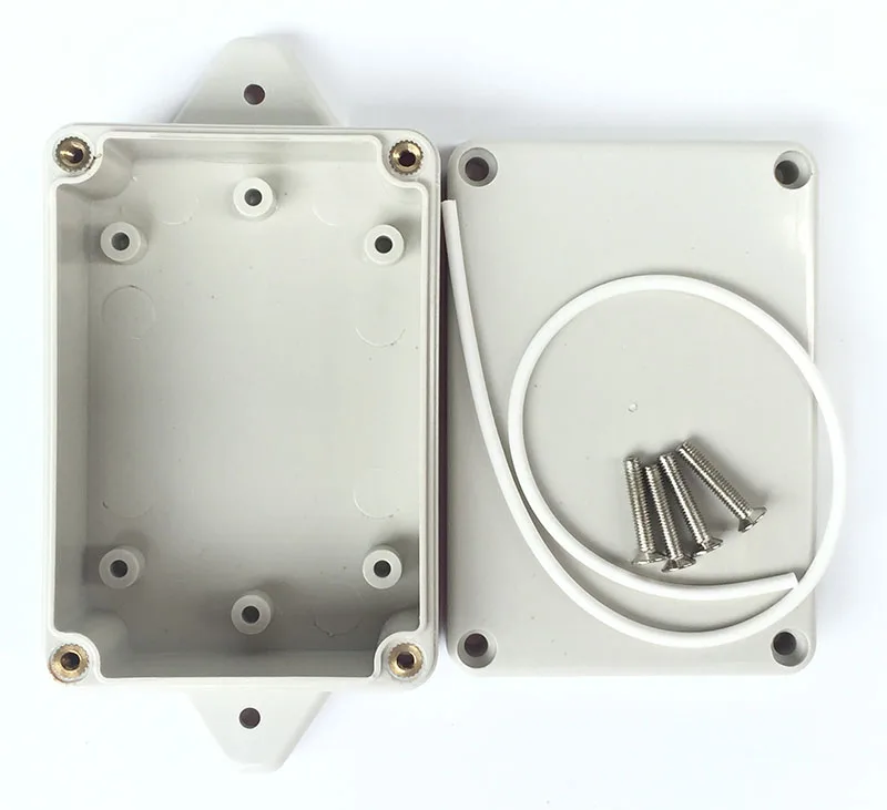 IP67 небольшой водонепроницаемый Поликарбонат АБС-пластик корпуса с монтажным фланцем