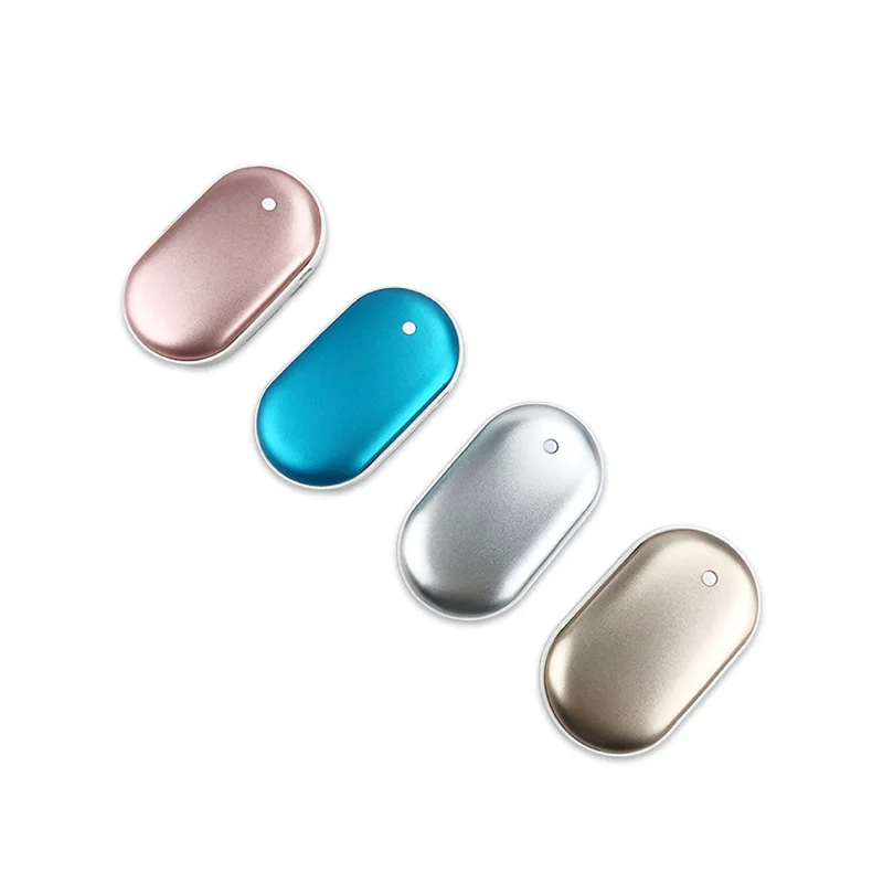 Hand Warmer 2 in 1 USB Rechargeable Power Bank/5200mAh Power Bank Functional Mini Heater Hand Warmer/Electric Hand Warmer