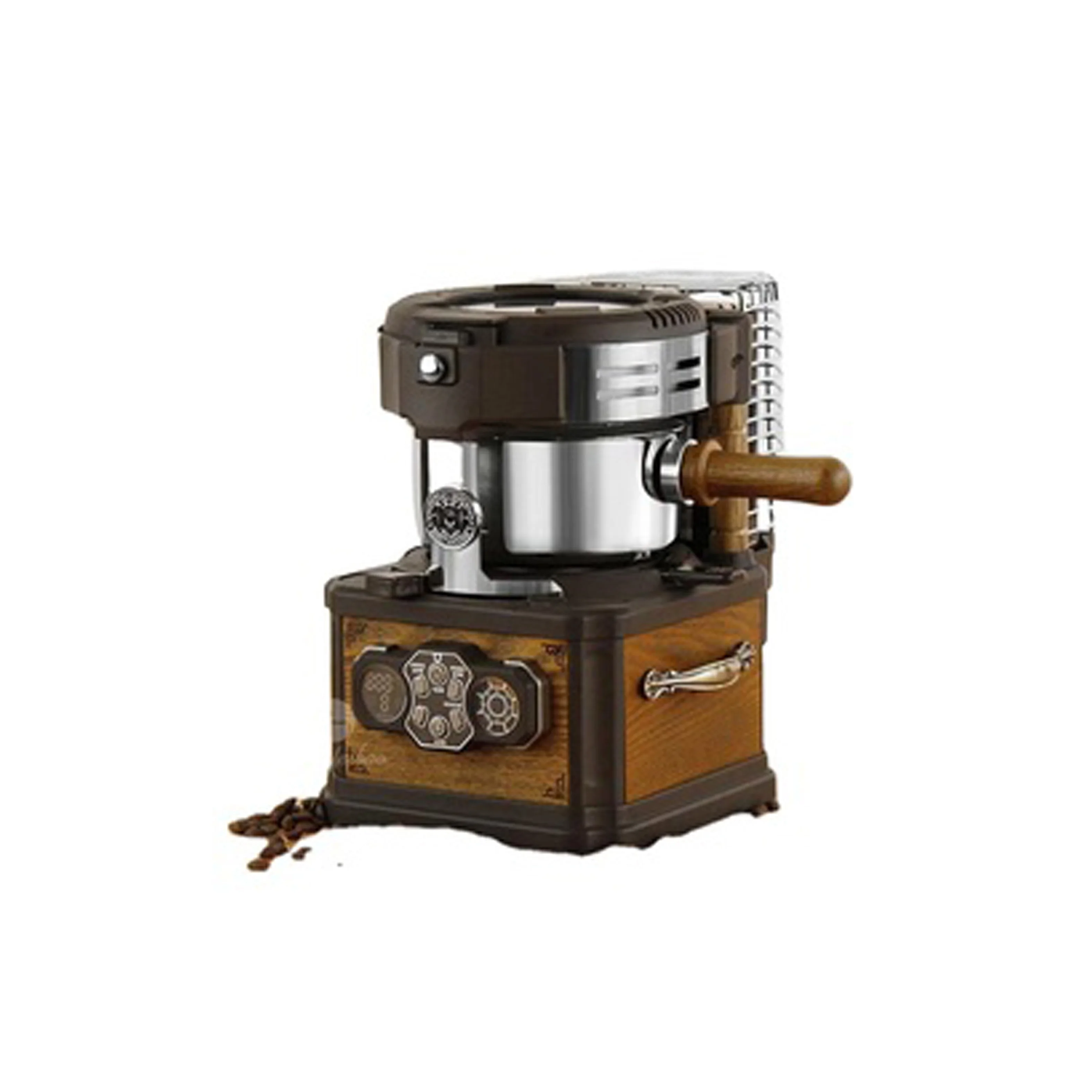 Direct Selling Smokeless Automatic Small Bean Probat Roaster Retro Style Home Commercial Hotel High-end Small Coffee Roaster