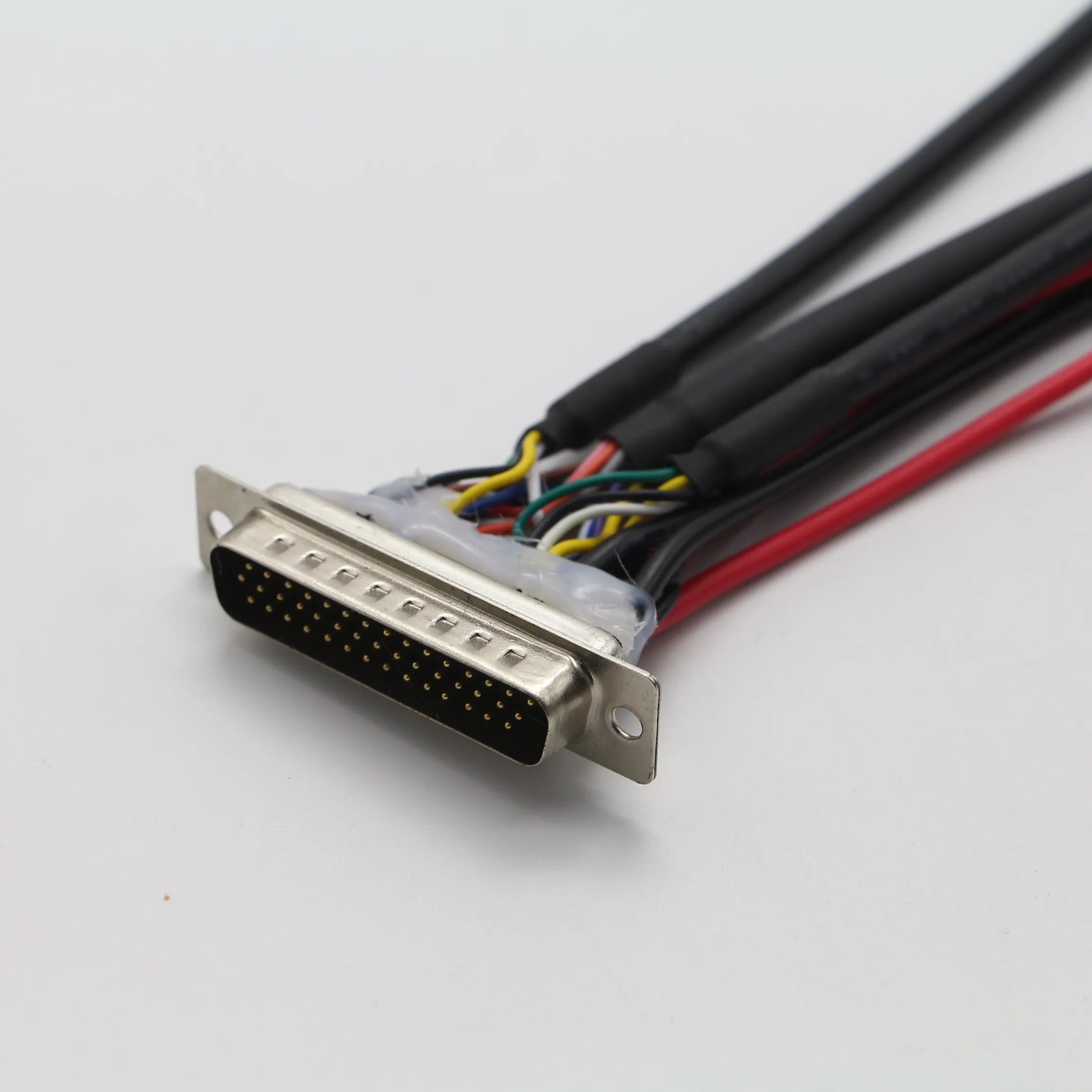 Factory price original 2.5mm pitch female pa66 wire connector custom 2 3 4 pin jst xh 2.54 cable harness assembly connector