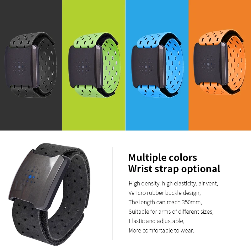 New Design Heart Rate Monitor Armband IP67 Ble ANT+ Optical Heart Rate Arm Band