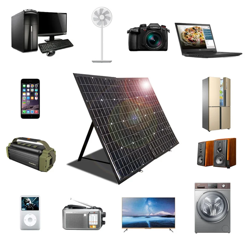 High Efficiency Folding 240W Paneles Solares Kit Module In Solar Panel Set Up Cost Solar Panel Kit Completo