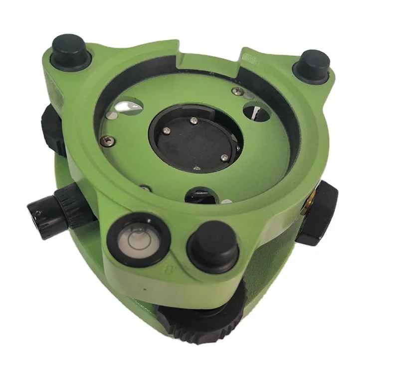 GDF22 Leica Geosystems GDF322 Green Tribrach with optical plummet,Laser Adjuster Level Surveying Adapter, Auto-Level Tribrach