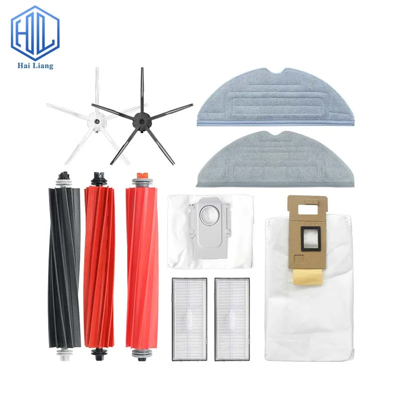 For roborock accessories Roller Brush Side Brushes HEPA Filters Mop Cloth For Roborock S7 S7+ T7 Plus S8 S8 Pro Ultra
