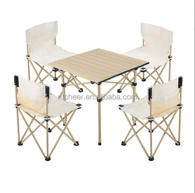 Outdoor Furniture Cheep Bbq Picnic Folding Camping Table Chair Set