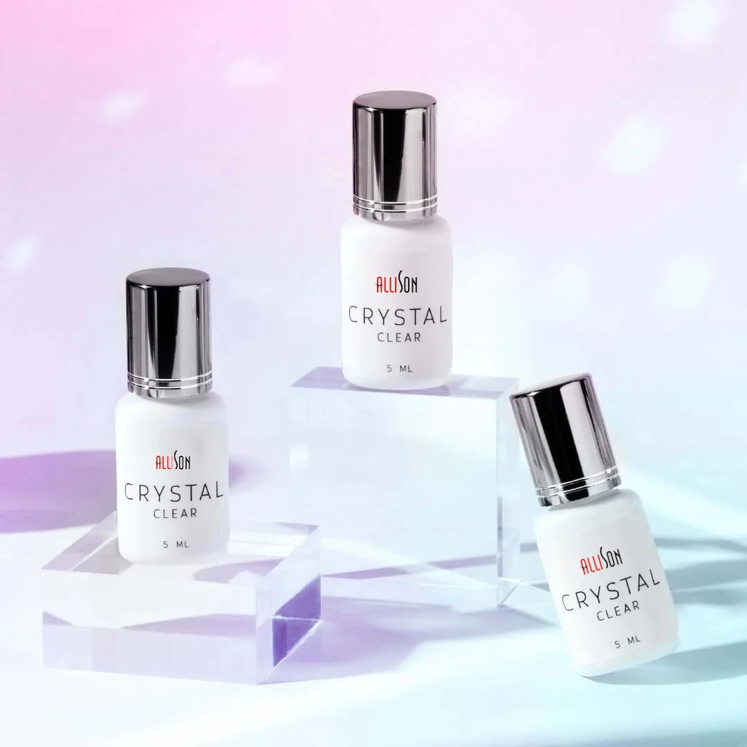 0.3-0.5s Strong Low Smell Lash Glue Fast Drying Black Eyelash Glue Eyelash Extension Glue Eyelash Adhesive,Middle Bottle 5ml