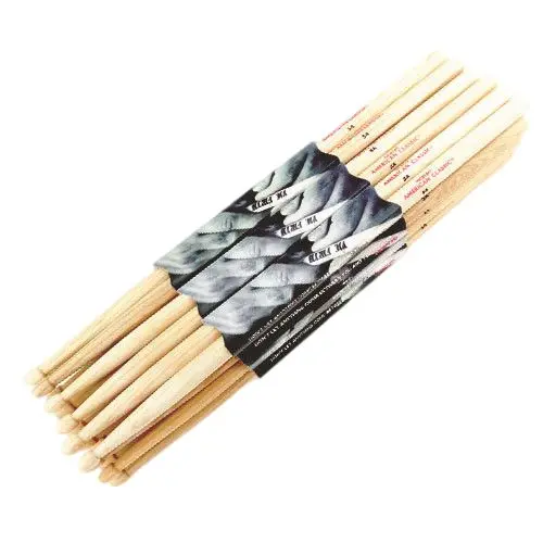 Китайская фабрика поставляет высококачественные деревянные барабанные палочки 5A 7A под заказ оптом