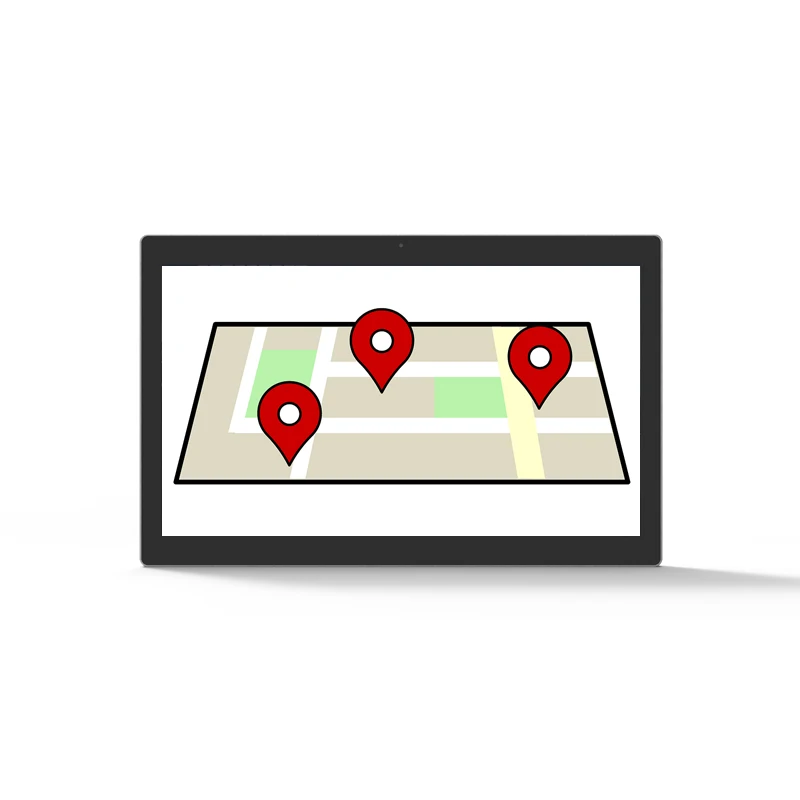 New arrival products 21.5 inch industrial fanless touch screen panel pc