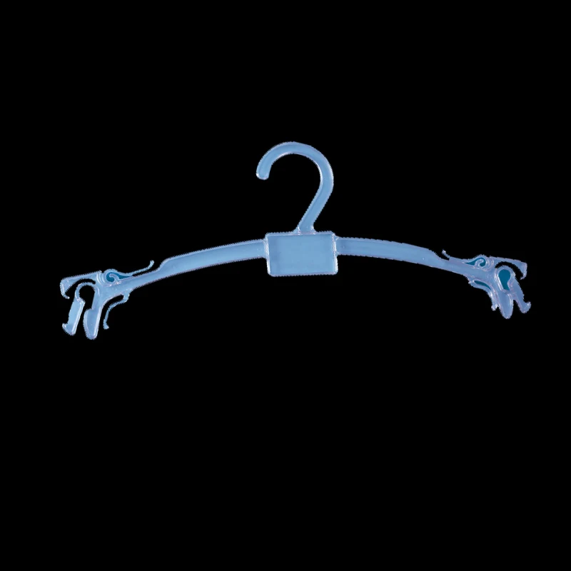 Custom Plastic PS/PP Clear Bra Bikini Hanger Underwear Hanger Lingerie Hanger For Bra Display