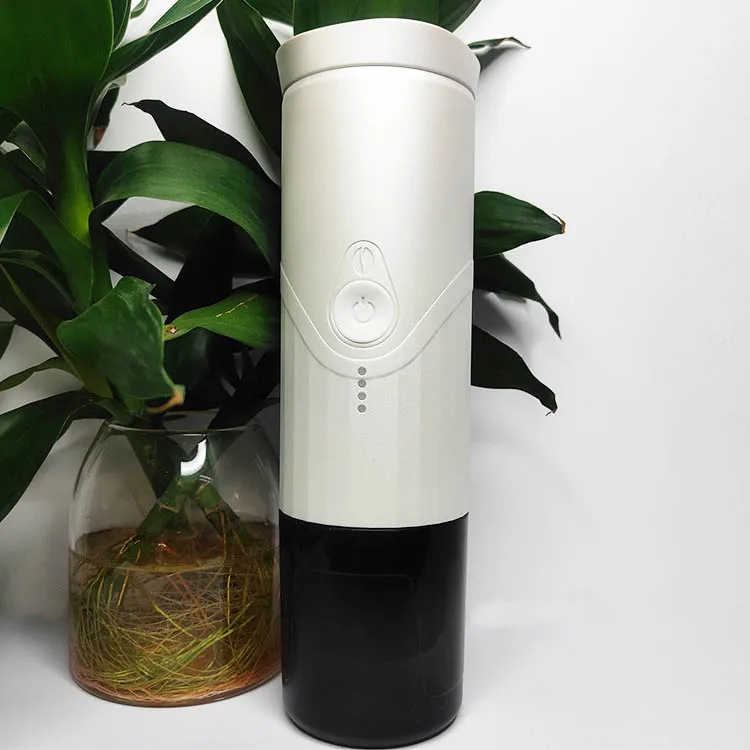 High Quality Portable Usb Espresso Machines Aluminum OEM 90 English Free Coffee Machine Service No Key Cup Brewing Machine 5v