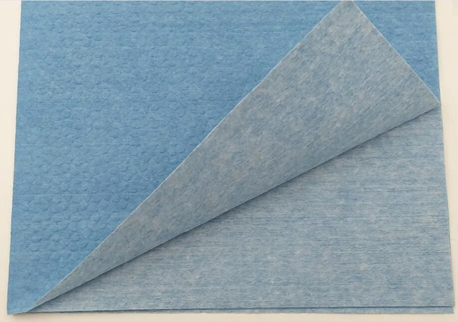 China Factory Directly Sales Non Woven Polyester Material Cleaning Wet Cloth